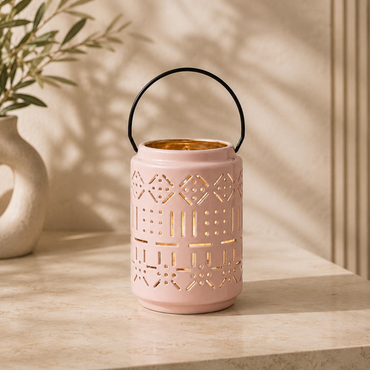 Karaca Home Joyful Lantern Pink 16 cm, 300.22.02.0032