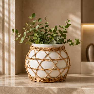 Karaca Home Melanie Ceramic Vase 15 cm, 300.22.02.0060