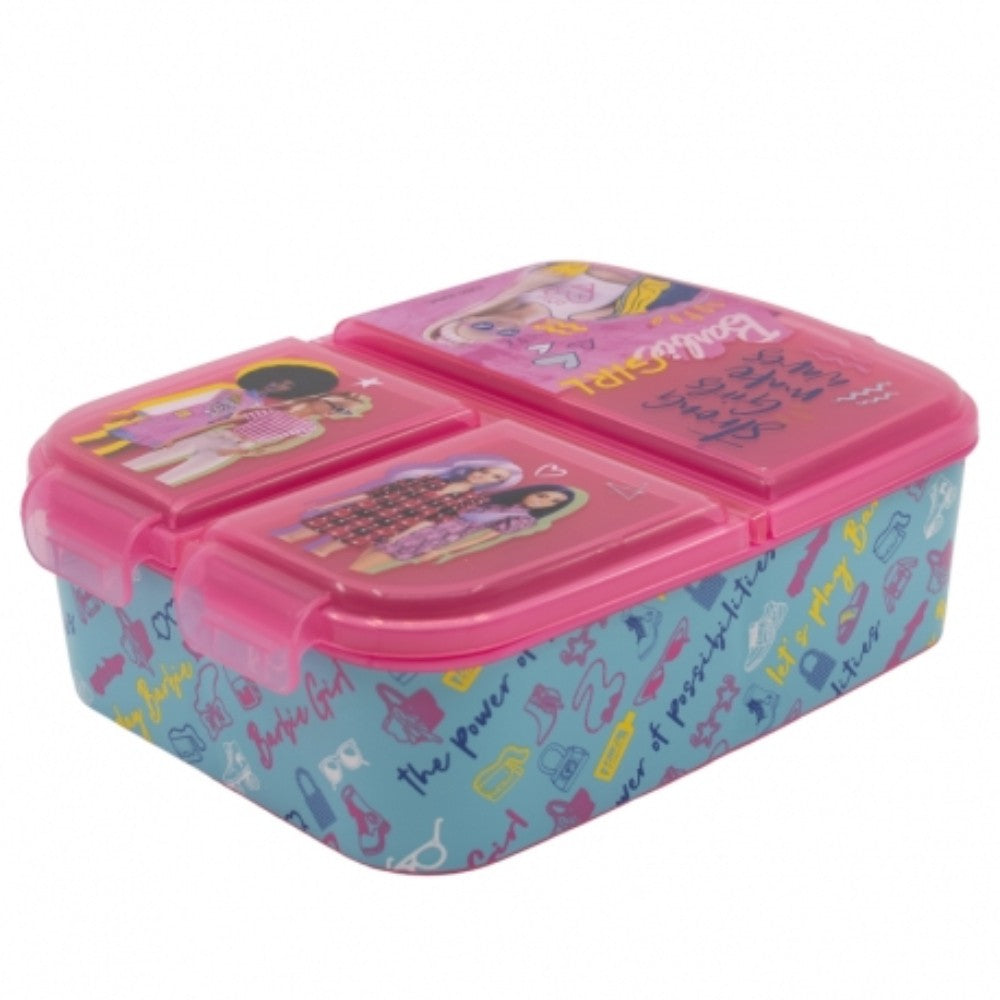 Stor, Multi Compartment Sandwich Box Barbie Bb22