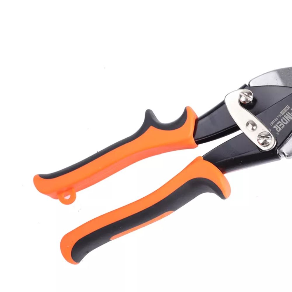 Finder, 10'' Straight Cut Aviation Snips - Left Bent