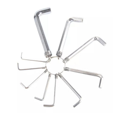 Finder, 10Pcs Hex Key Set