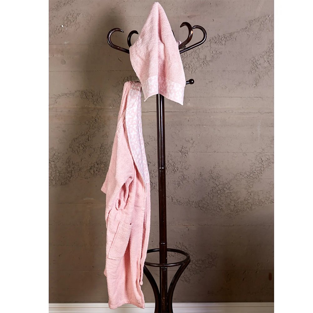 Karaca Home Fizzy Powder Youth Bathrobe Set, 200.16.01.0120