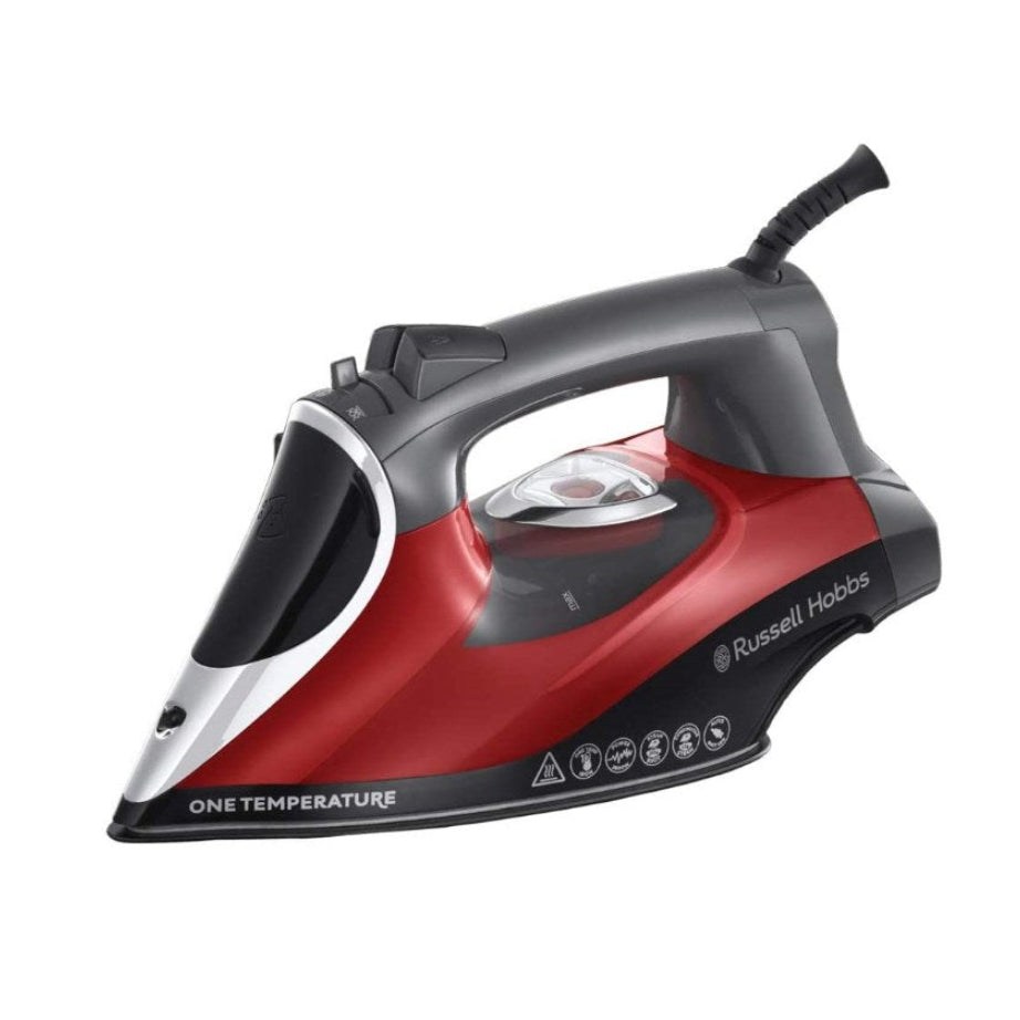 Russell Hobbs, Steam Iron 2600W, 350Ml Red-Black, 25090-56