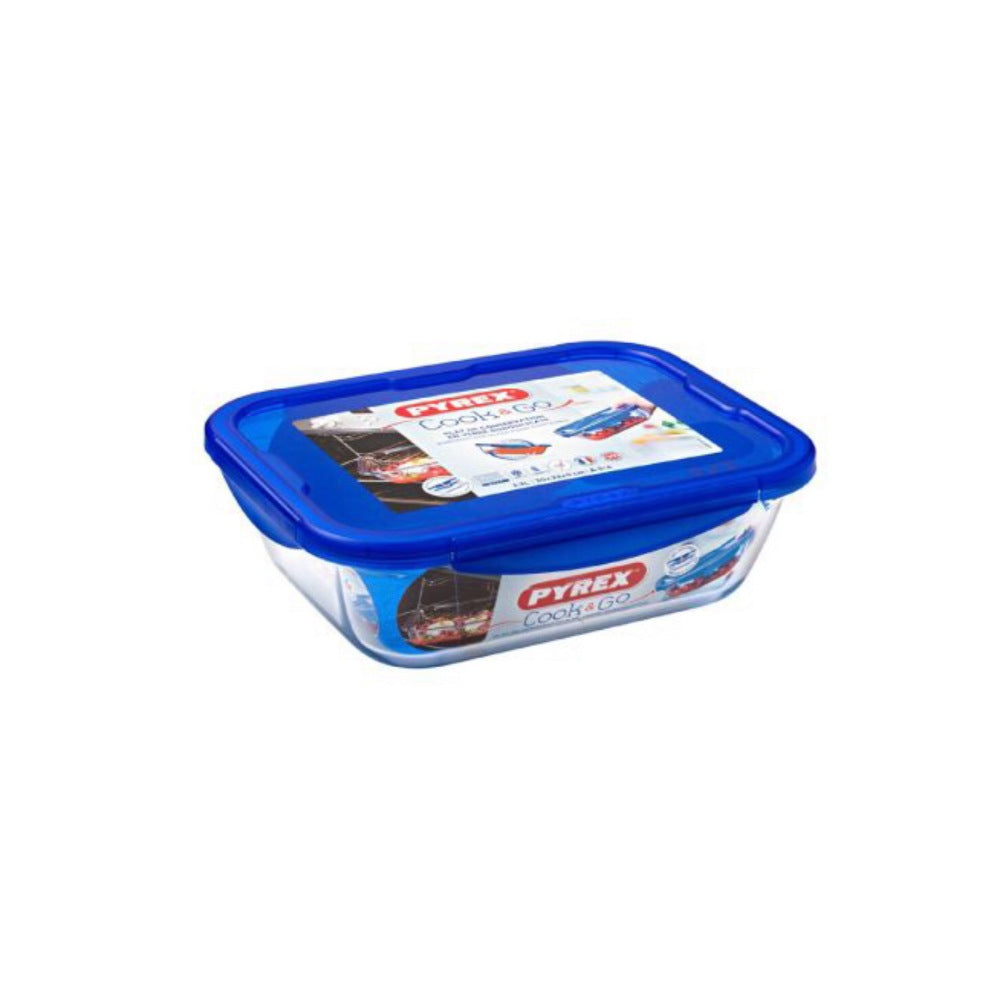 Pyrex, Cook & Go Rectangular 3.4L Leak Proof Bpa Free