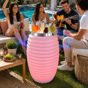 LB Bluetooth Speaker & LED Cooler 41x65cm, WDIB01