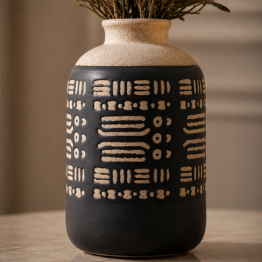 Karaca Home Rustic Black Vase 24.3 cm, 300.23.01.0309