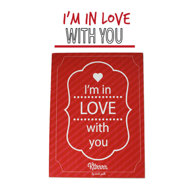 Smile Yalla, Valentine's Day, Wood Wall Frame Decoration, I'm In Love With You