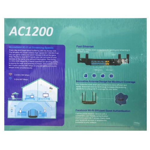 Ac1200 Wireless Dual Band Router Cz5