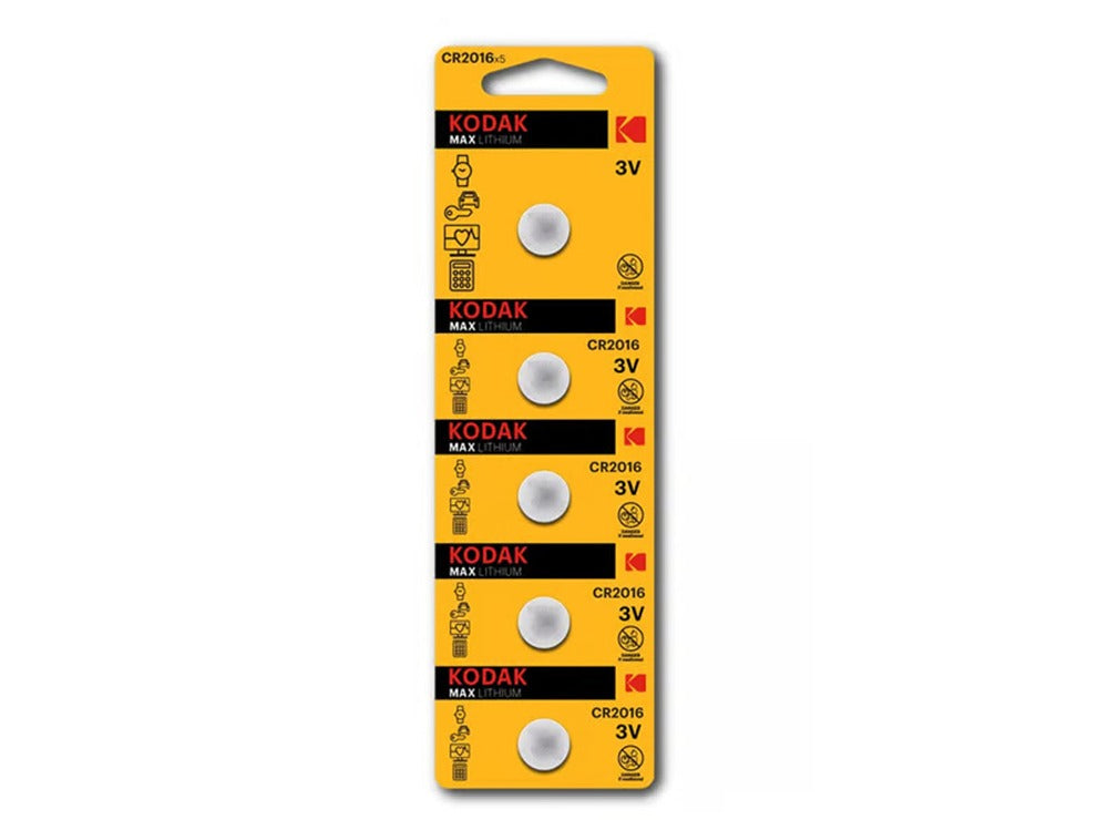 Kodak, 2016 Lithium Battery Pack of 5