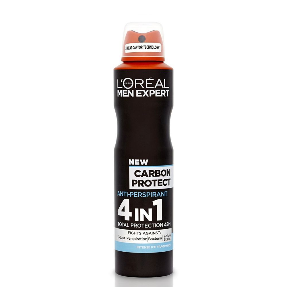 L'Oreal Paris, Men Expert Carbon Protect Spray 150 Ml