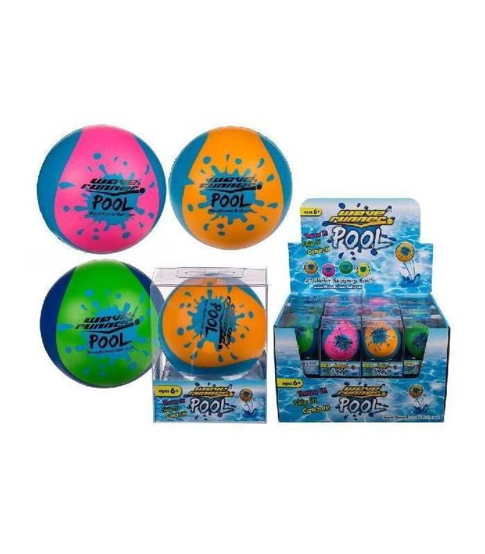 Out Of The Blue, Small Surf Bouncer Pool Ball Water Skimming Fun Summer,12/0950, Green