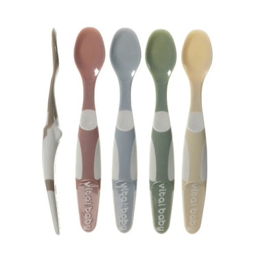 Vital Baby, Nourish Start Weaning Spoons 5pk - Natural