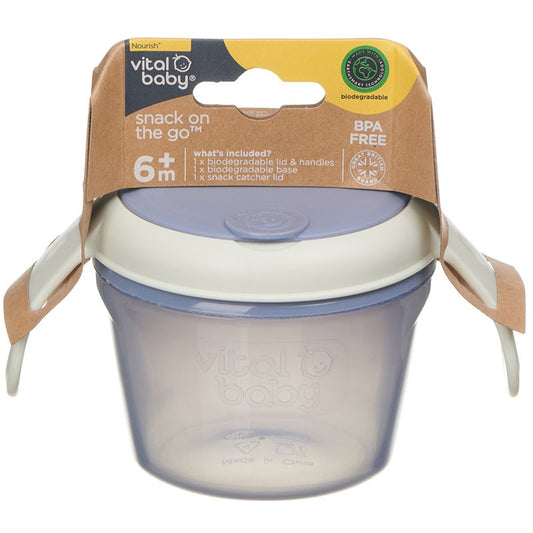 Vital Baby, Nourish Snack On The Go-Natural Grape Blue