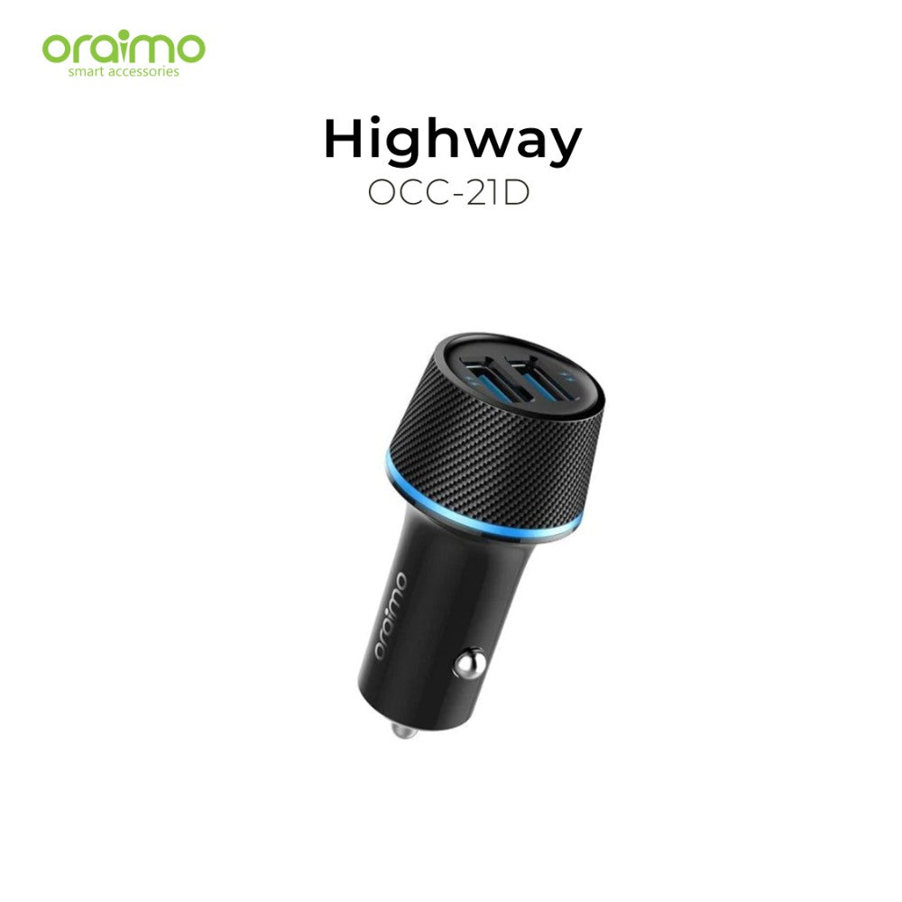 Oraimo, Car Charger Occ-21D Black Lat V2