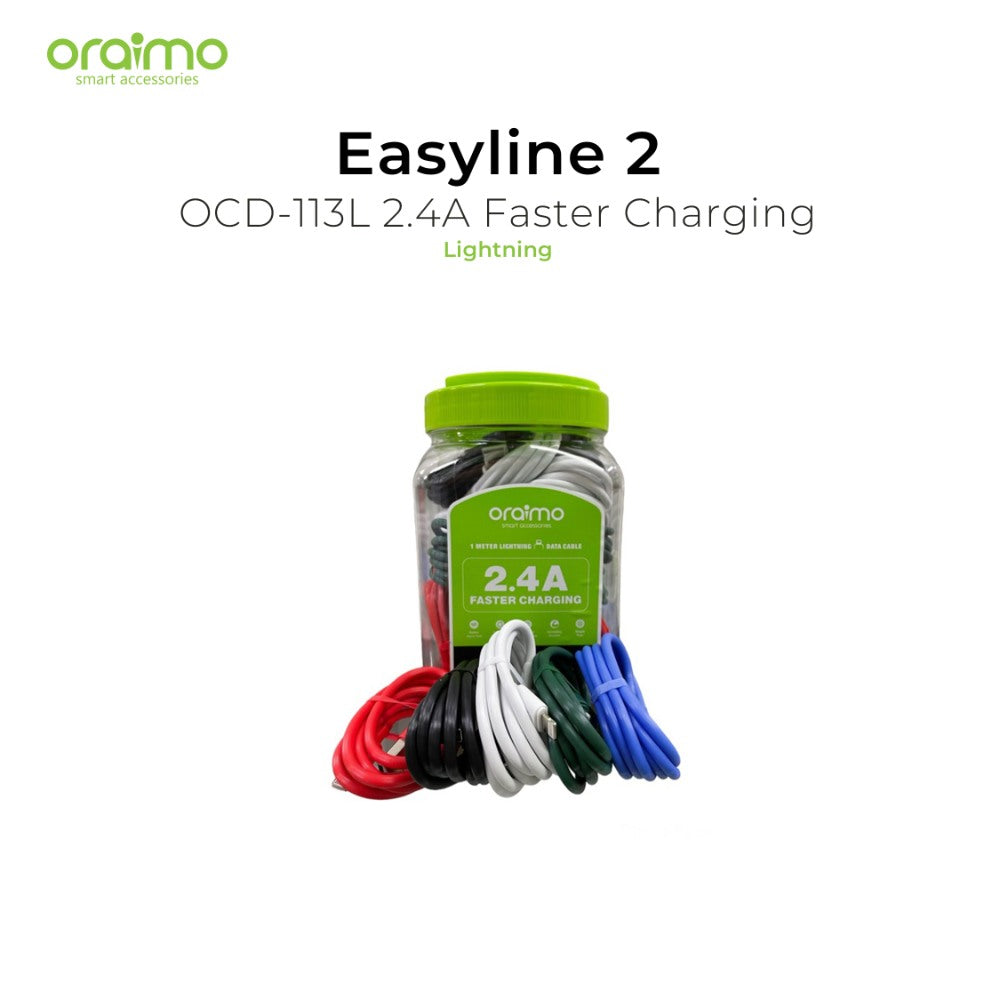 Oraimo, Data Cable Ocd-113L 2.4A 1M V2