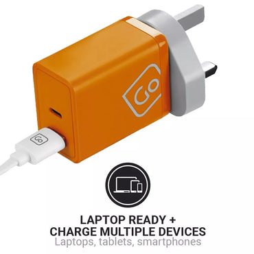 Go Travel, Worldwide USB-A and USB-C Gan Charger + 65W PD