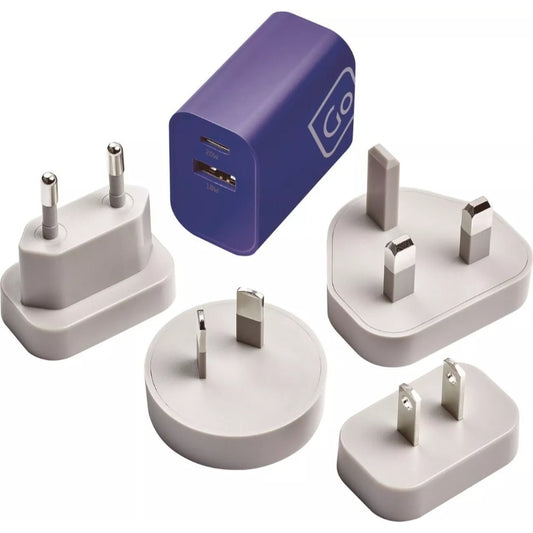 Go Travel, Worldwide USB-A and USB-C Charger +