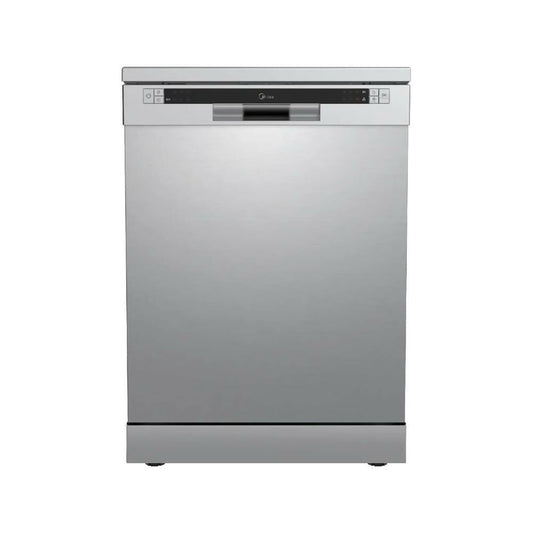 Midea 14 Place Freestanding Dishwasher - Silver, WQP14-5201C(S)-GCC