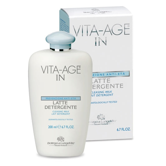 Bottega Di LungaVita, Vita - Age In Cleansing Milk 200 Ml