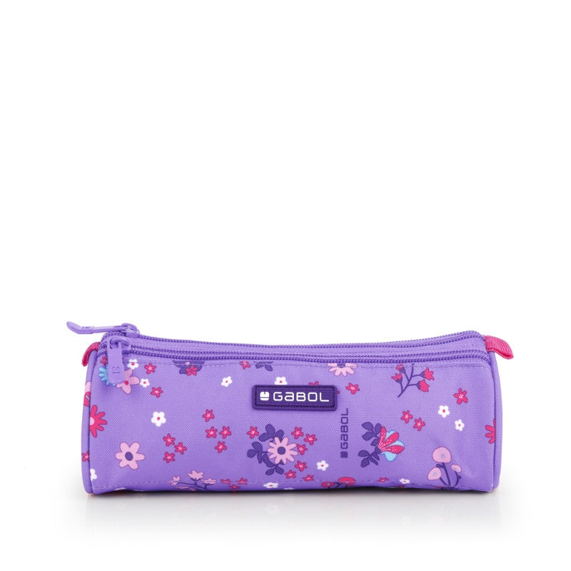 Gabol, Violet Pencil Case 3-Parts 22X7X7Cm #234409/2024 Lilac