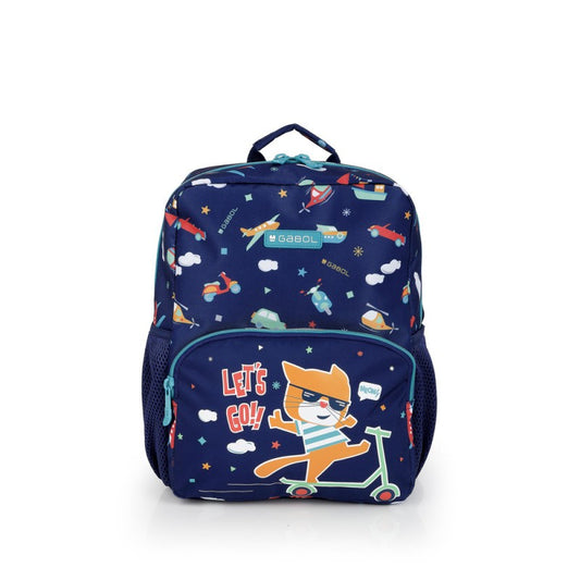 Gabol, School Small Backpack 1 Parts Speedy 25x33x12cm#238221/2026 Navy blue