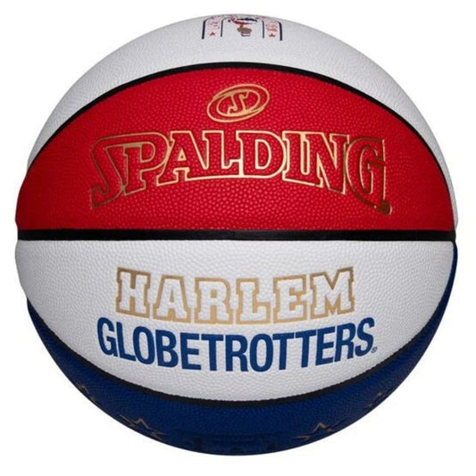 Spalding, Harlem Globetrotters Replica Game Basketball - Size 7