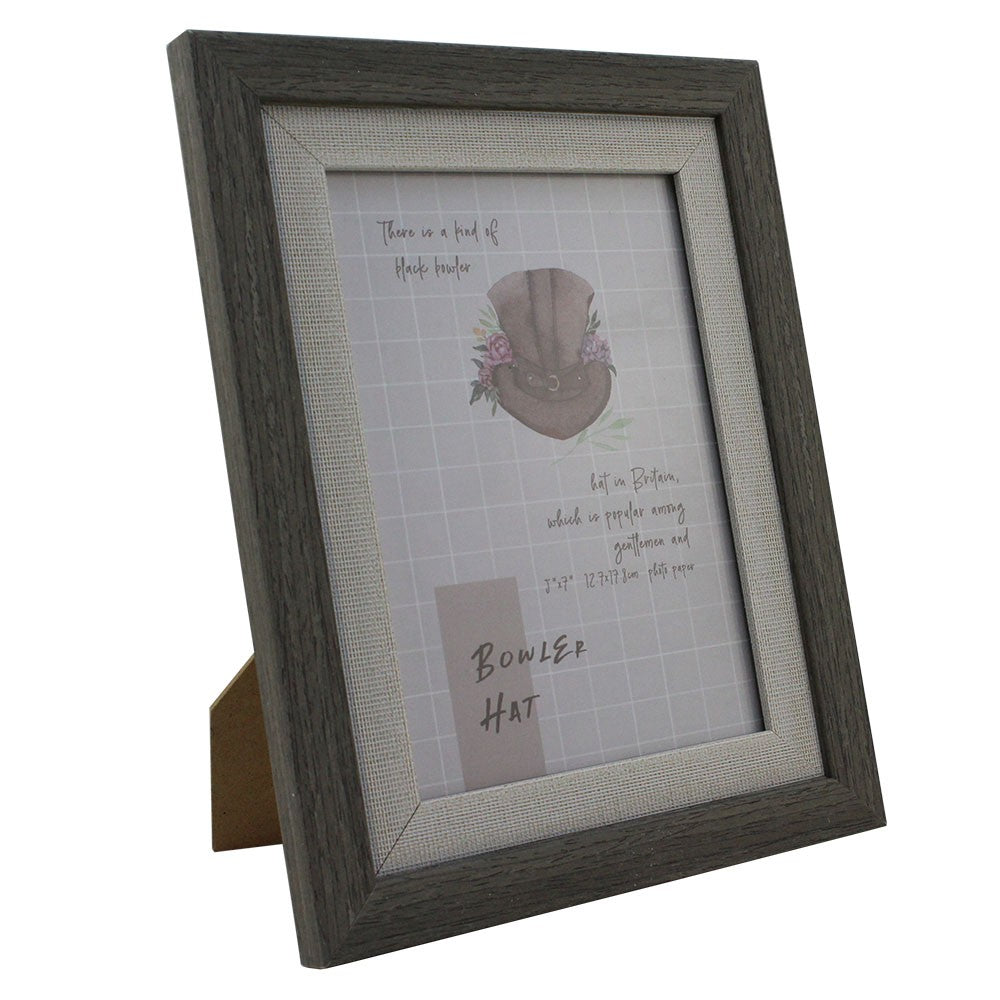 Cool Gift, Wood Picture Frame With Glass Front, 5 X7 Inches