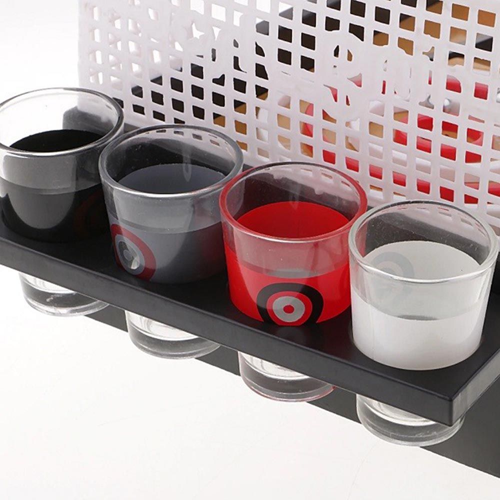 Cool Gift, Lingshot Drinking Game with 4 shot glasses