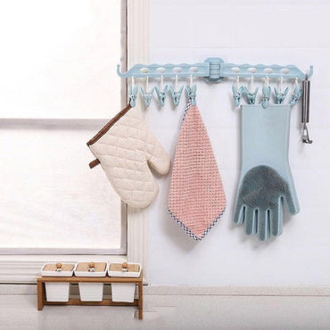 Cool Gift, Multi-Function Clothes Hanger Socks Clip, Available In Different Colors