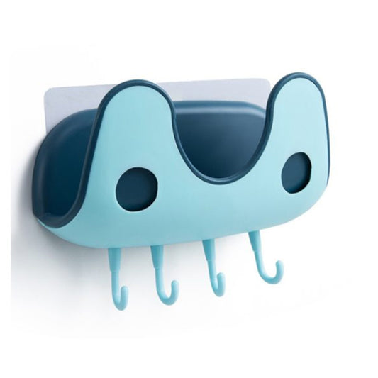Cool Gift, Wall Mounted Pot Lid Holder With 4 Hooks, Available in Different Colors