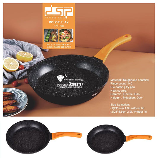 DSP, Fry Pan, CA002-Black, Available in Different Sizes