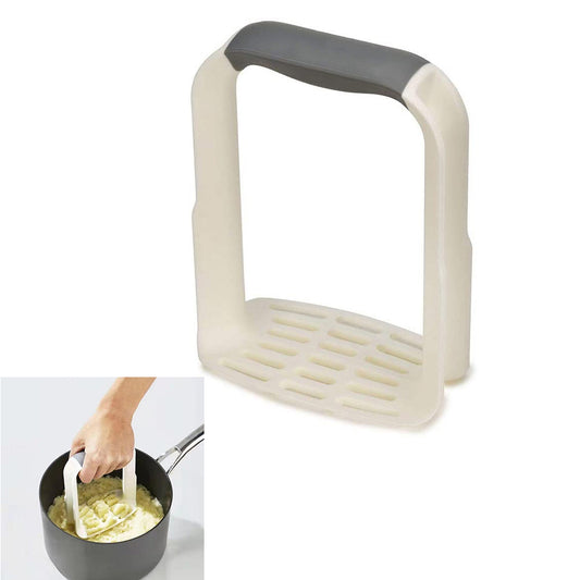 Cool Gift, Plastic Potato Masher Ergonomic With Non-Slip Grip