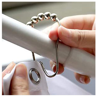 Stainless Steel Curtain Rings for Bathroom