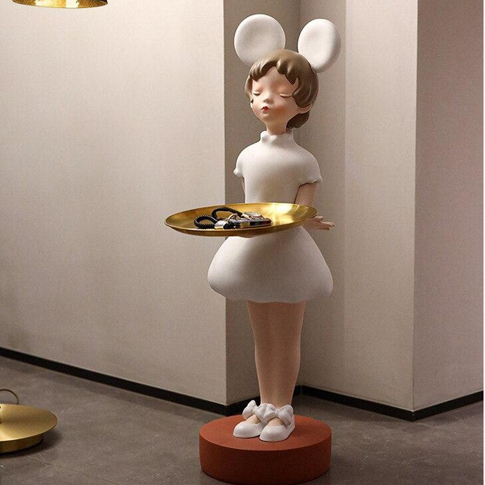 Cool Gift, Nordic Angel Statue Tray