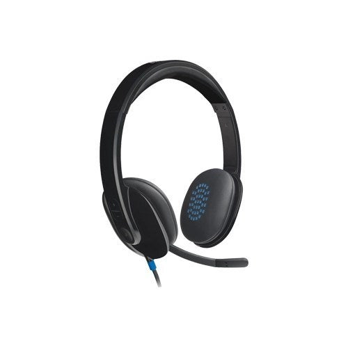 Logitech, Headset Wired H540 Usb With Noise-Canceling Mic On-Ear Controls