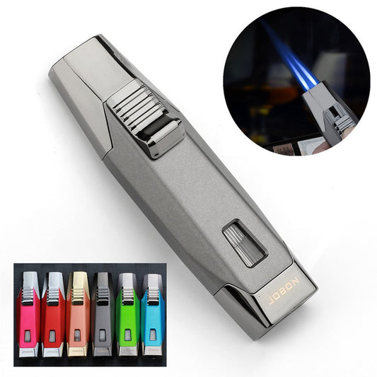 Jobon 661, Double Jet Flame Torch Lighter, Available in Different Colors