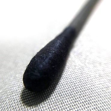 J&S Home, Natural Black Double Tipped Organic Cotton Buds, Available in Different Sizes