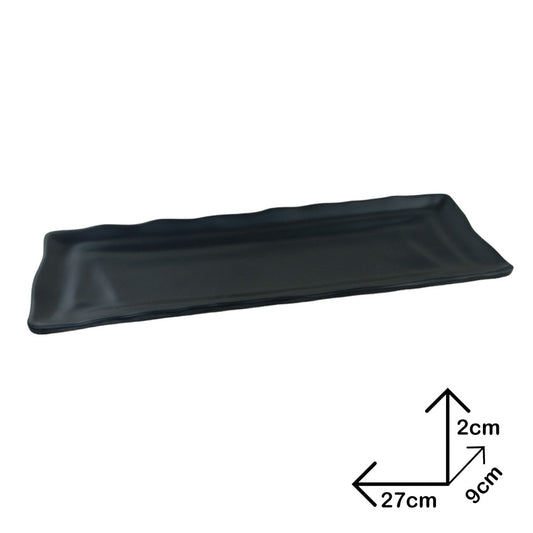 Cool Gift, Black Melamine Dinnerware