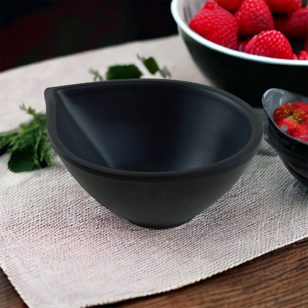 Cool Gift, Dip Black Melamine Dinnerware