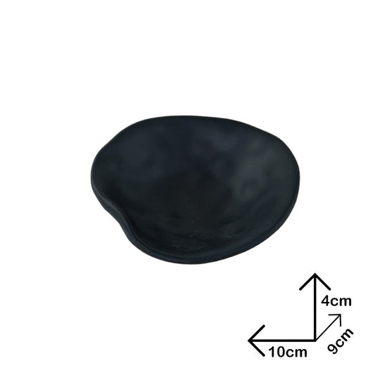 Cool Gift, Sauce Dip Black Melamine Dinnerware