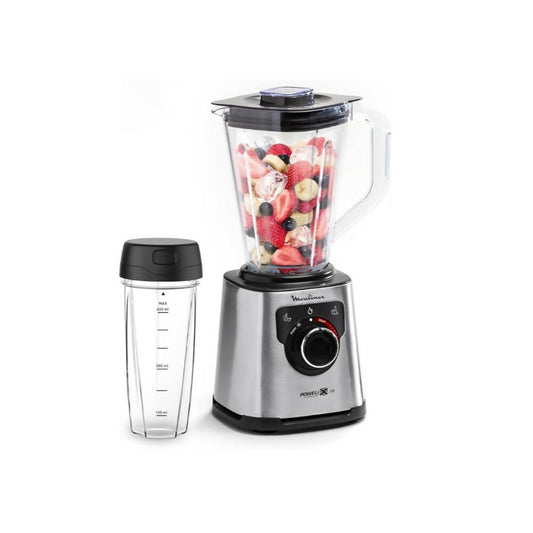 Moulinex Blender High Speed 1200W 2L 2SP, LM88HD27
