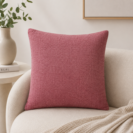 Karaca Home Decorative Maroon Cushion 45 x 45 cm, 201.17.01.0137