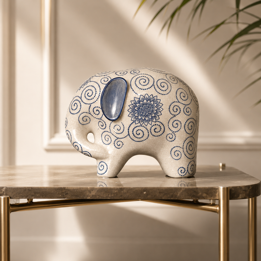 Karaca Home Elephant Figurine 21 x 16 cm, 300.21.02.0180