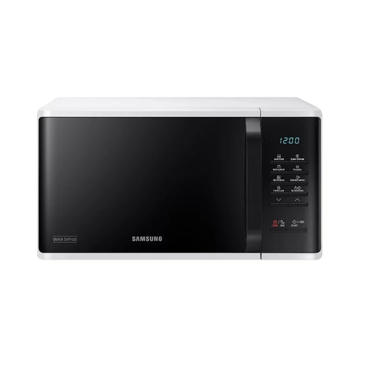 Samsung, 23L Microwave with Quick Defrost, White - 1150W MS23K3513AW