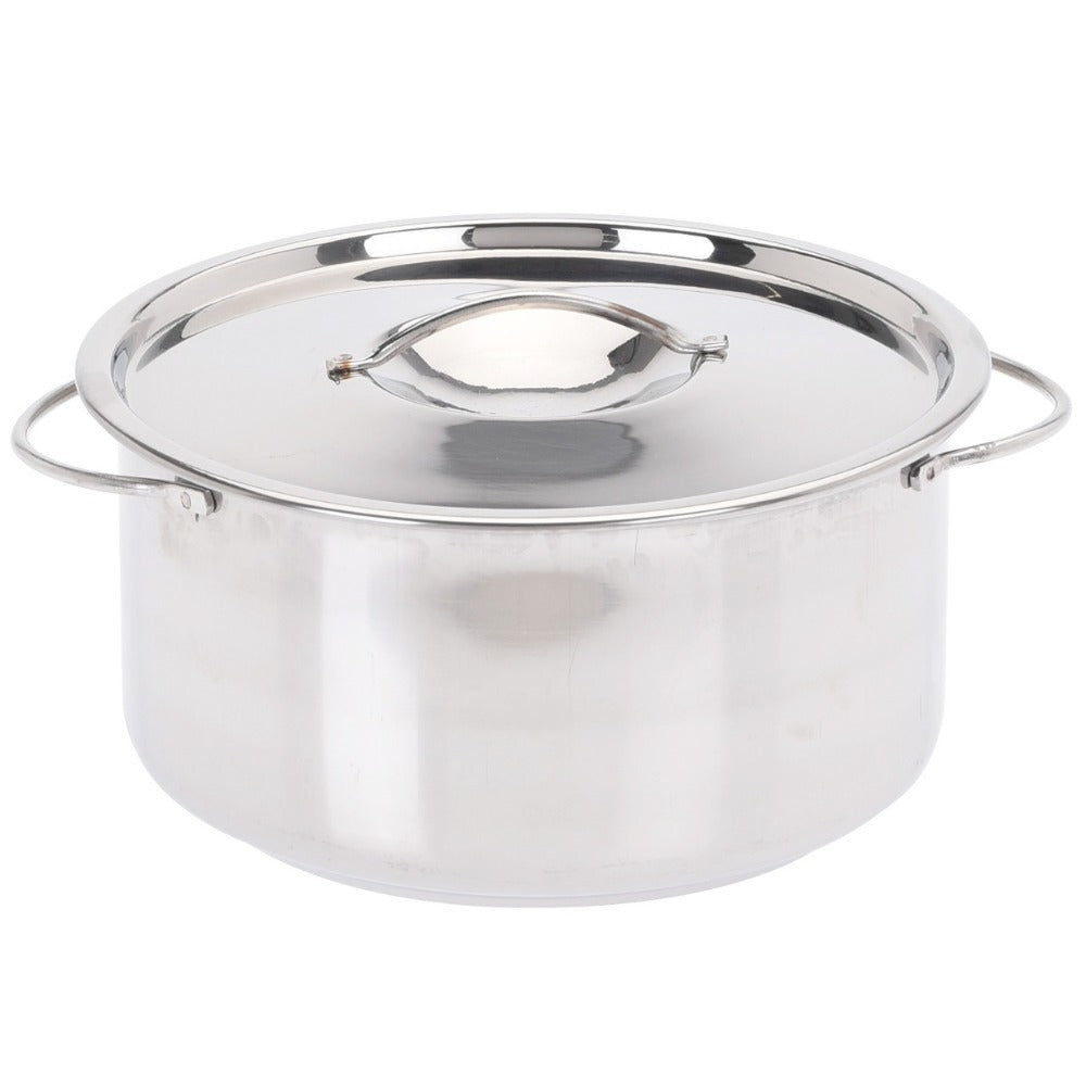 Stainless Steel Mini Casserole Dish With Lid 12 Cm Silver