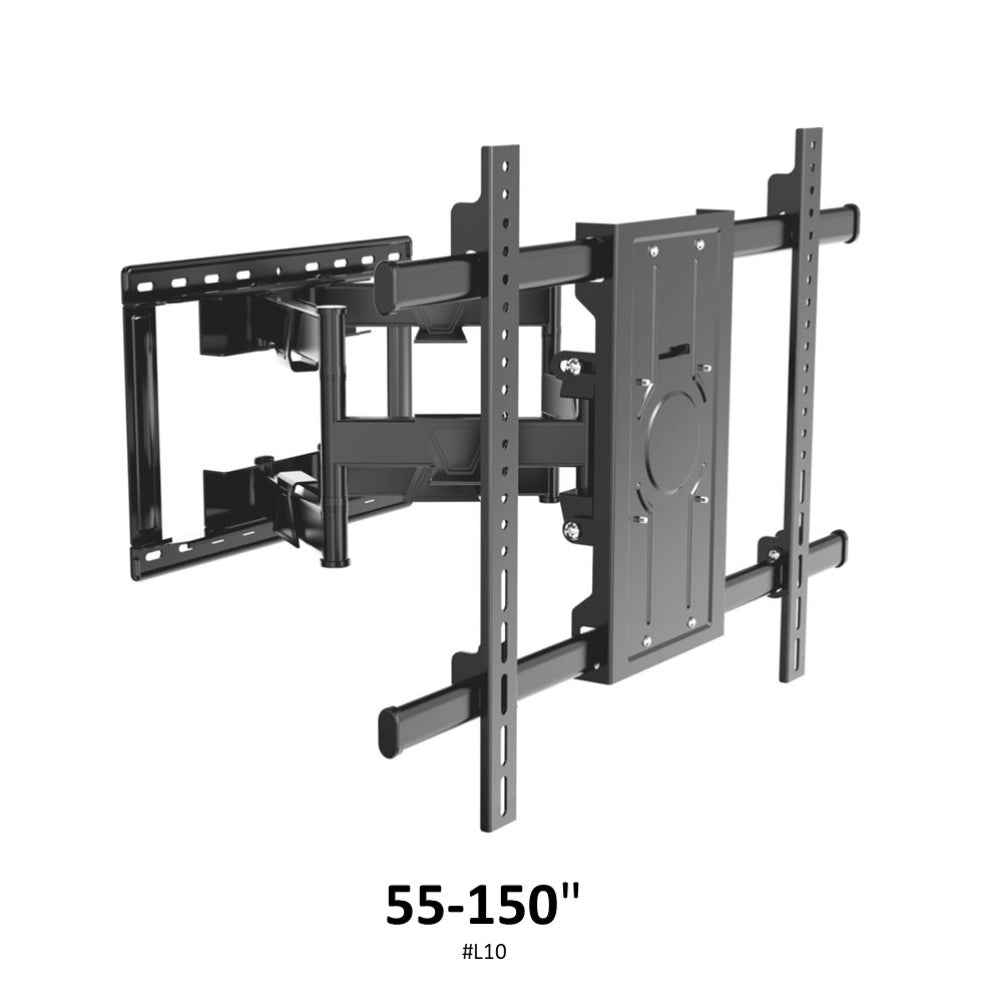 Advanced Full Motion TV Bracket - Multi-Directional Movable Stand, Fits 55 to 150 Inch, Premium-Quality L10