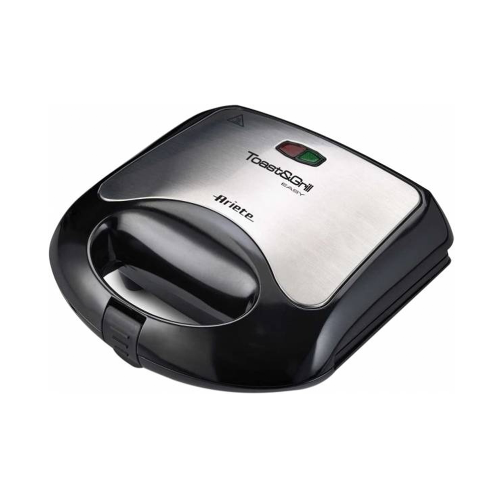 Ariete, Sandwich Maker Black/Metal, 1980