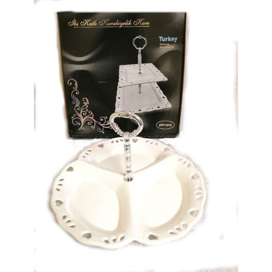 Arow, Appetizers Platter Embossed 27Cm