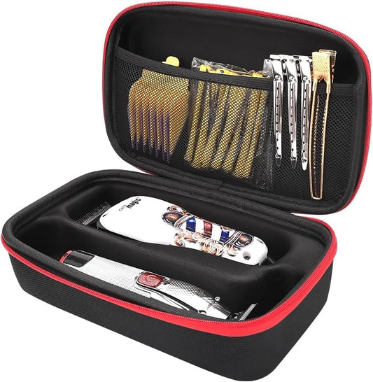 La Perla Tech, Barber Tool Bag,Case Compatible With Hair Clipper Barber, Trimmer Travel Storage Organizer For T Finisher Liner,
