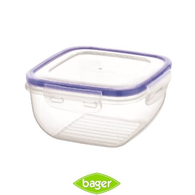 Bager, Cook&Lock Square Storage Container 900 Ml (Std)